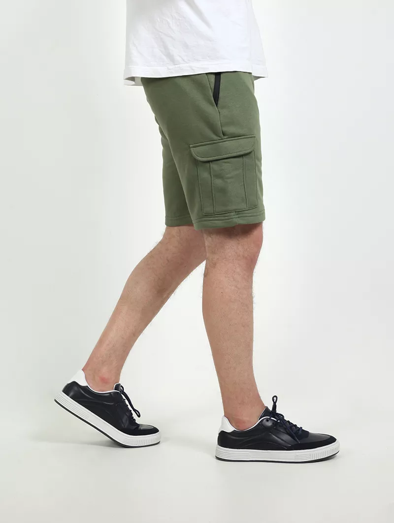 Short taille élastiquée